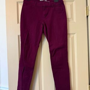 Old Navy Purple Skinny Pants